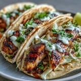 Coconut Lime Grilled Fish Tacos
