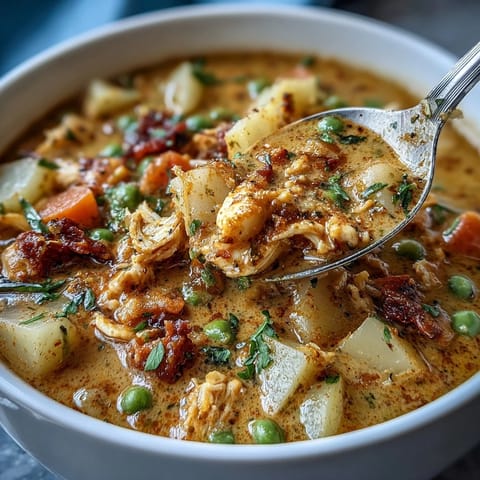 Slow Cooker Chicken Pot Pie