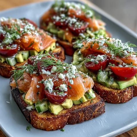Spring Brunch Avocado Toast