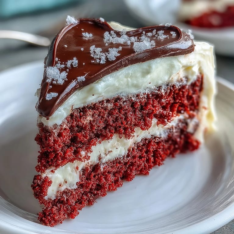 Individual Red Betty Boop Heart Cake servings plated on dessert plates, ready to be enjoyed.