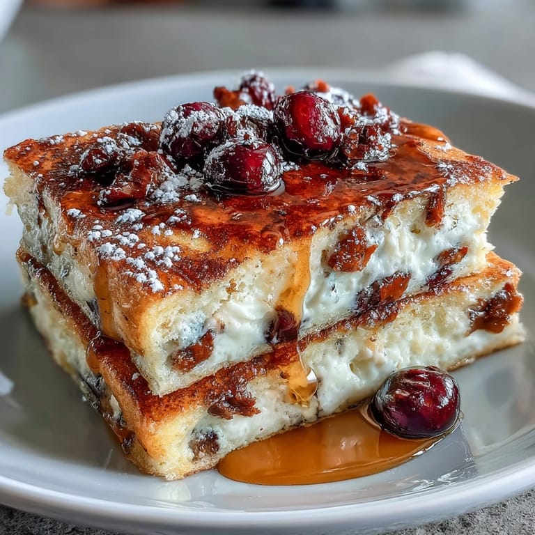 Blueberry Pancake Casserole Baked in the Oven: fluffy oven-baked breakfast casserole with bursts of fresh blueberries, perfect for serving family-style at brunch.