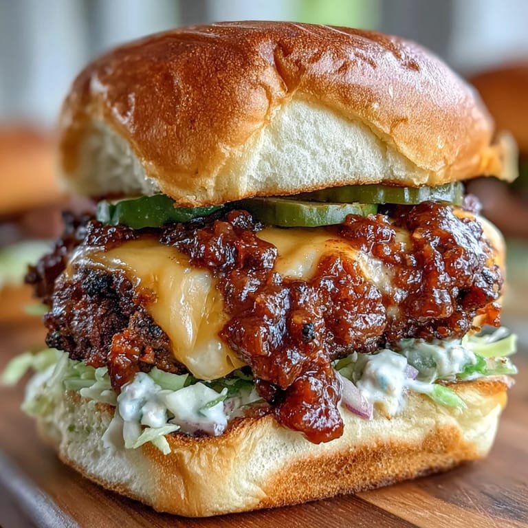 Crisp-edged Memorial Day smash burger sliders with melty cheese and a delicious homemade sauce.